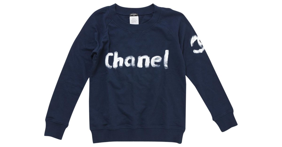 Chanel Sneakers Blue Cloth ref.261926 - Joli Closet