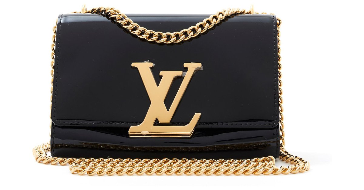 Louis Vuitton Manhattan Black Leather ref.65511 - Joli Closet