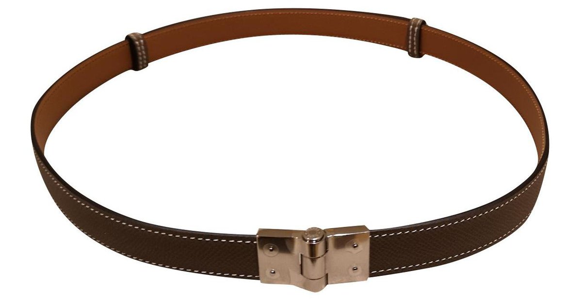 hermes taupe belt