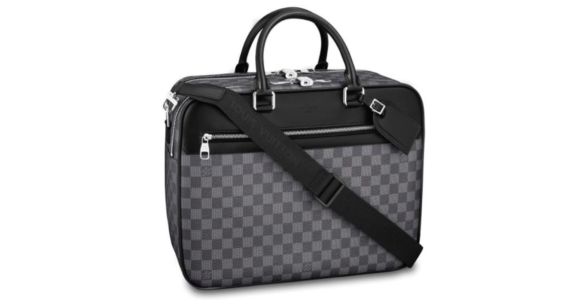 Louis Vuitton Overnight Travel bag new LV Grey ref.173453 - Joli Closet