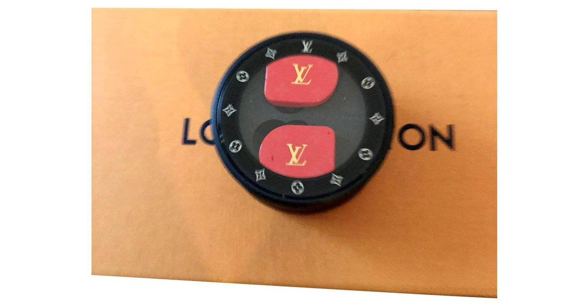 Louis Vuitton wireless headphones Red Synthetic ref.173808 - Joli