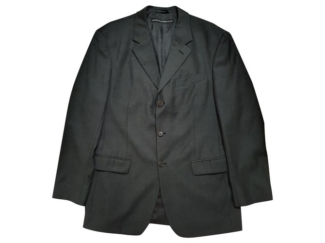 gianfranco ferre archive ナイロンコート　ブラック　xl Gianfranco Ferre Rain Jacket ~ Vintage Store Clochard92.com