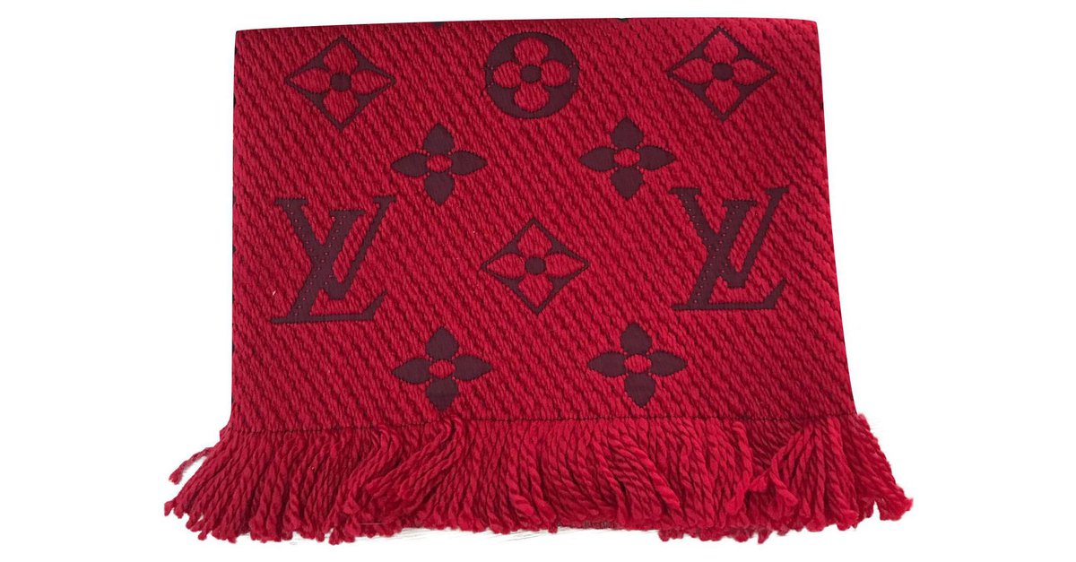 LV Logomania Shine Scarf M75832 in 2023