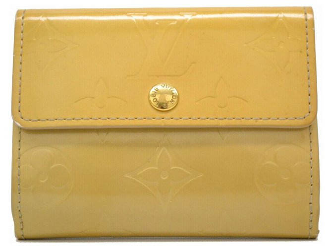 Louis Vuitton Ludlow Cuir Jaune ref.178383 - Joli Closet