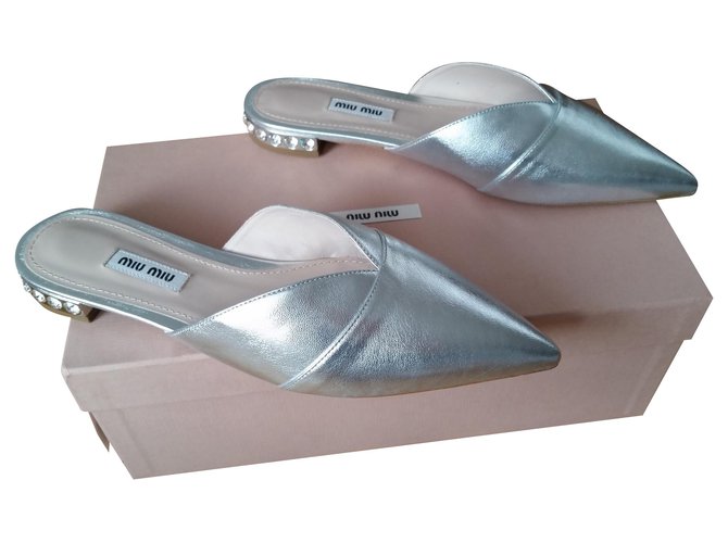 Prada Kitten Heel Sandals Prada Gold Leather Kitten Heel Sandals