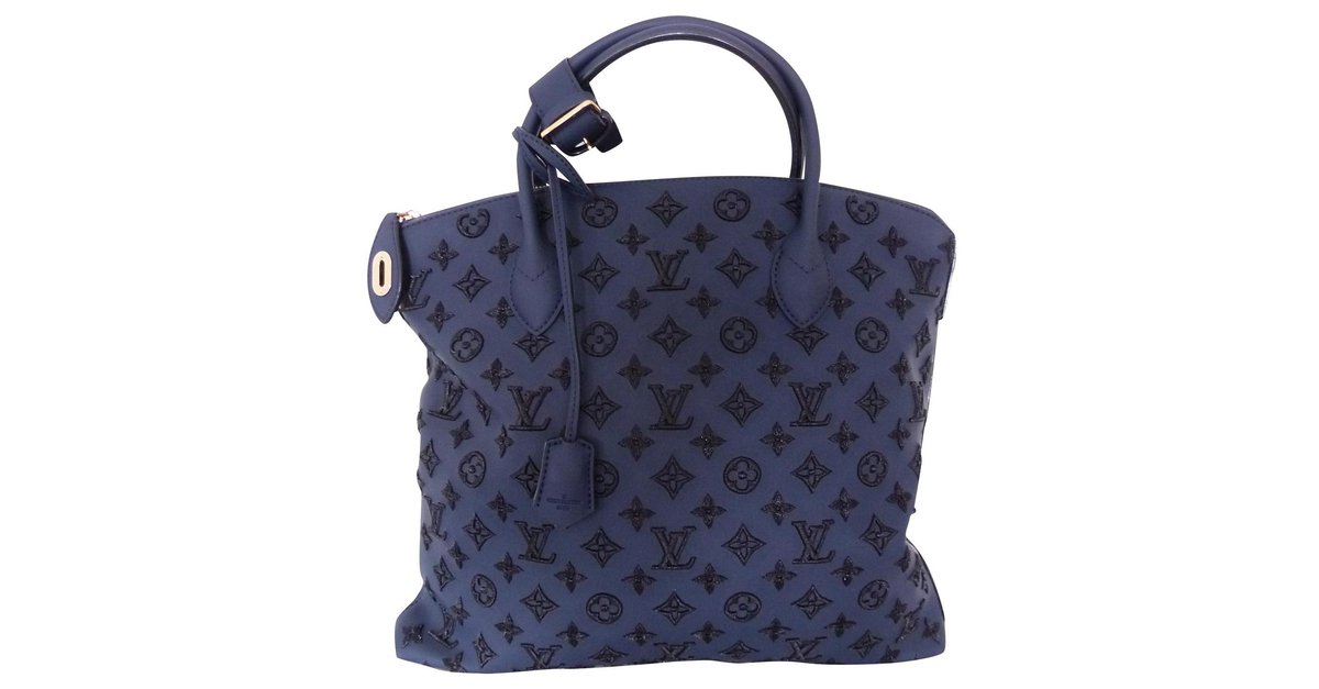 Louis Vuitton Lockit Handbag Limited Edition Monogram Addiction