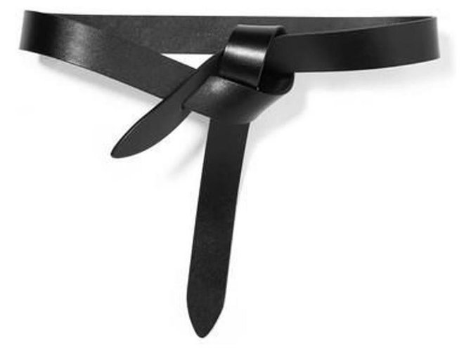 Isabel Marant Lecce Black Leather Joli Closet