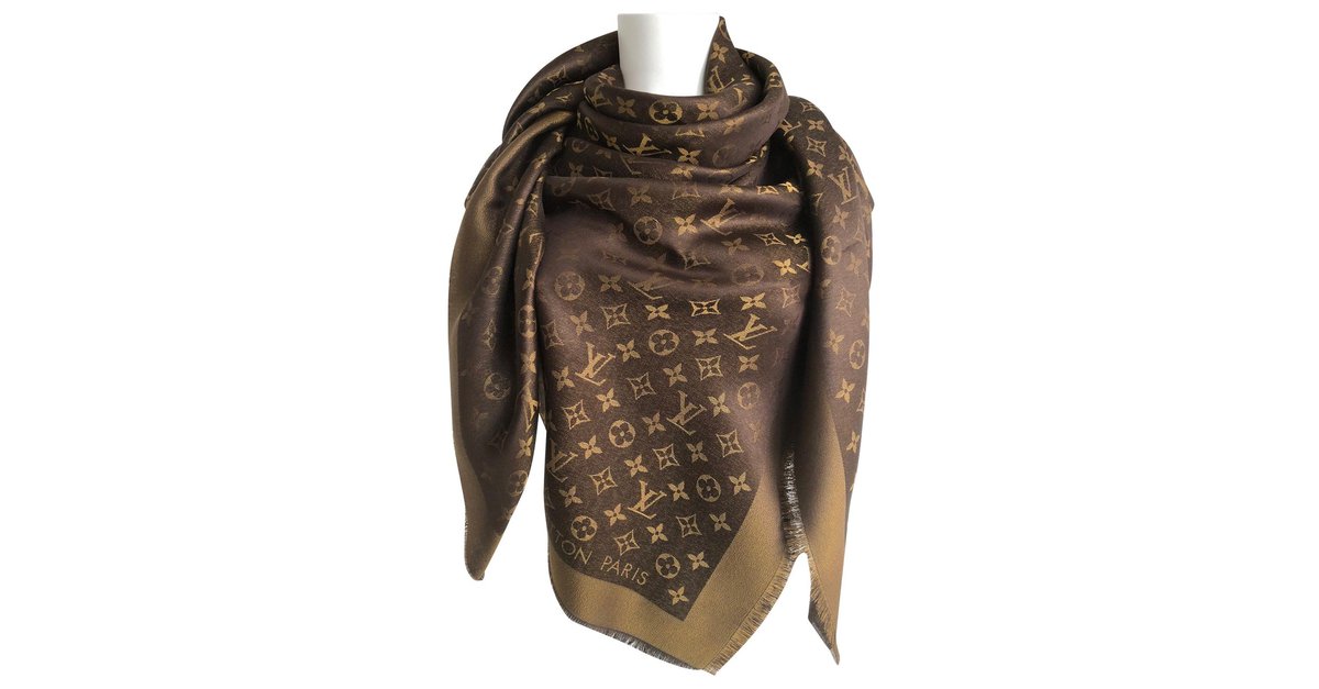 Louis Vuitton Monogram Silk Scarf