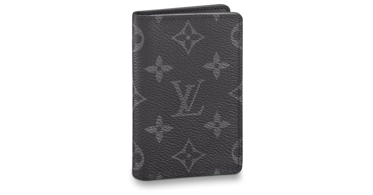 Louis Vuitton Brazza Wallet Anthracite Grey autres Cuirs