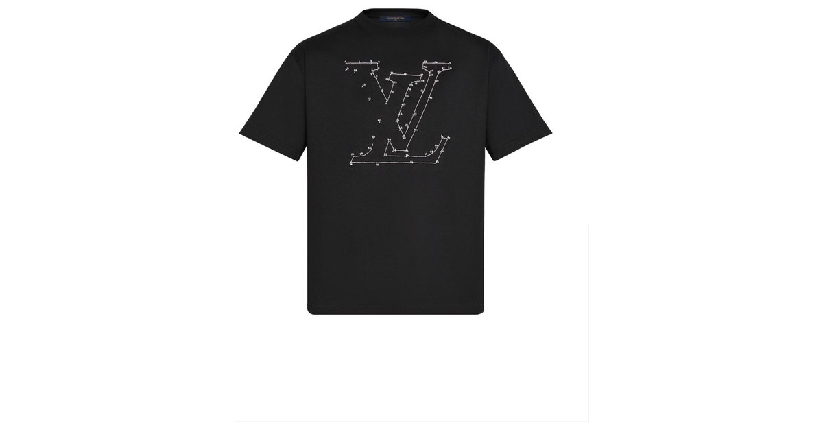 Louis Vuitton Black / Gold T Shirt — Roots