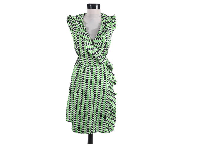Kate Spade Dresses Multiple colors Green Silk ref.JC193024 (Sold) - Joli  Closet