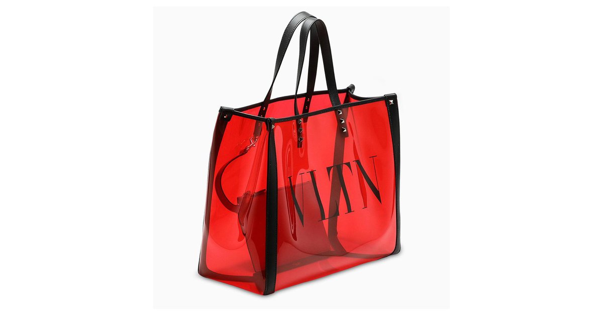Red Valentino Tote Bag - 6 For Sale on 1stDibs  valentino red tote bag, valentino  tote bag red