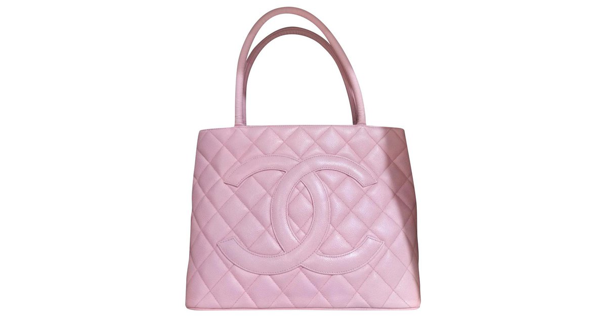 Chanel Medallion Tote - Pink Caviar, QualityConsignments