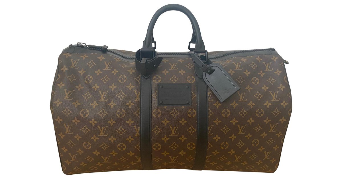 Louis Vuitton Monogram Keepall 55 M41424 Brown Cloth ref.954032 - Joli  Closet