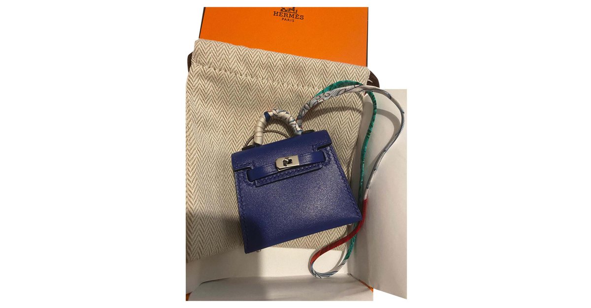 Hermès hermes kelly Blue Leather ref.890747 - Joli Closet