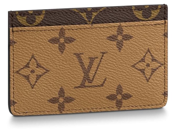 Louis Vuitton LV card holder new Brown Leather ref.JC196387 (Sold