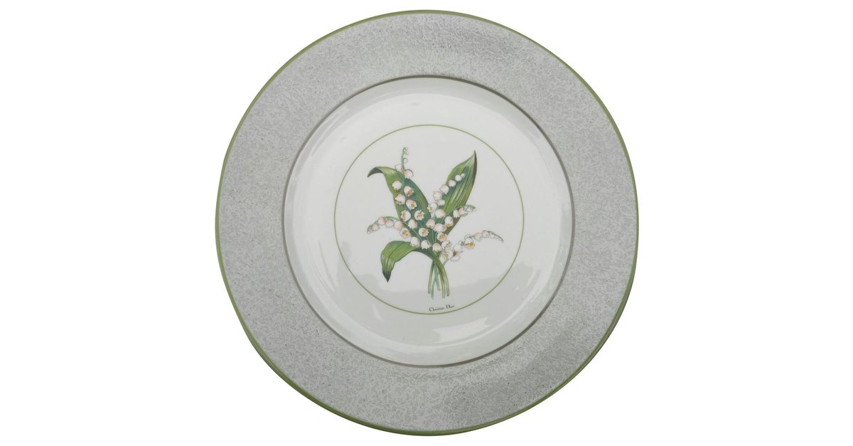 6 Christian Dior plates, 