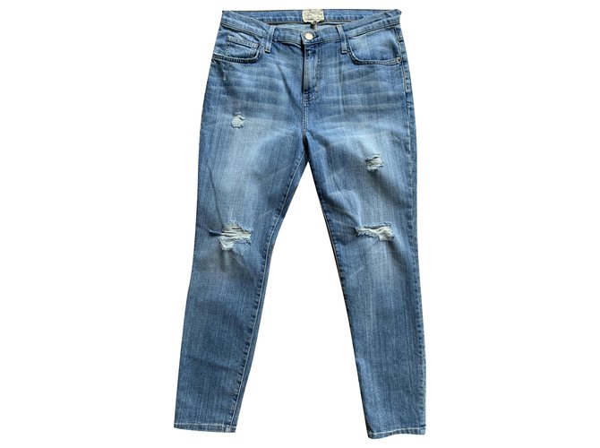 Current Elliott Jeans Blue Cotton ref 