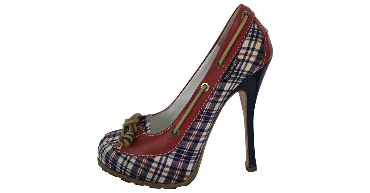 パンプス Dsquared2 Quilted Leather Pumps DSQUARED2 100mm Quilted Leather Pumps | Pink | FARFETCH CA