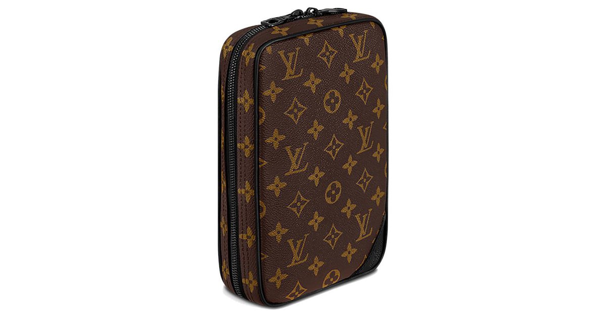 Utility leather bag Louis Vuitton Brown in Leather - 28637735