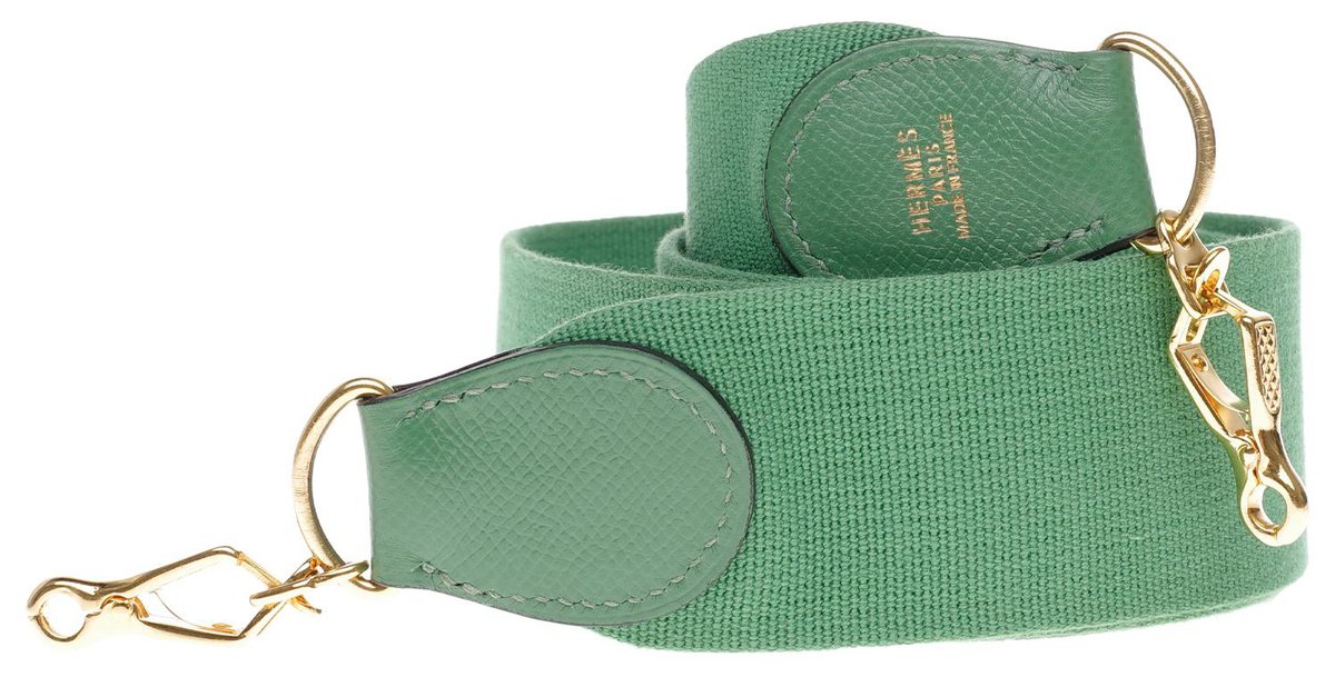 Hermès Hermes Green Cityslide Belt Bag Leather Pony-style calfskin  ref.956601 - Joli Closet