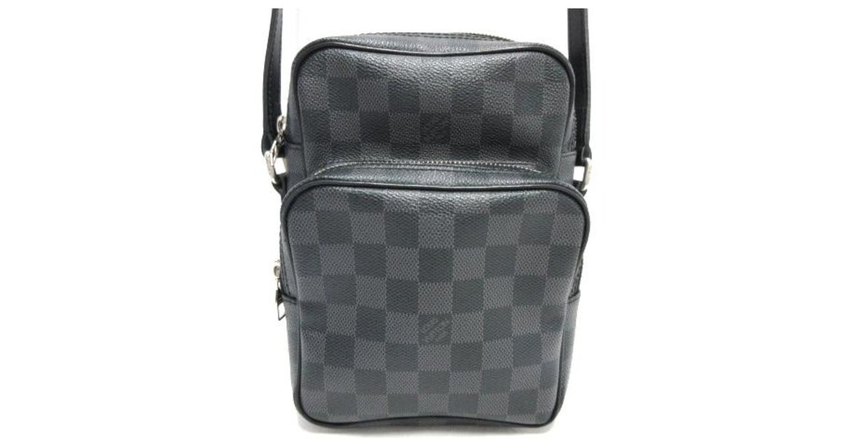 LOUIS VUITTON Damier Graphite Rem N41446 Men's・Shoulder Bag from Japan  JPN jp