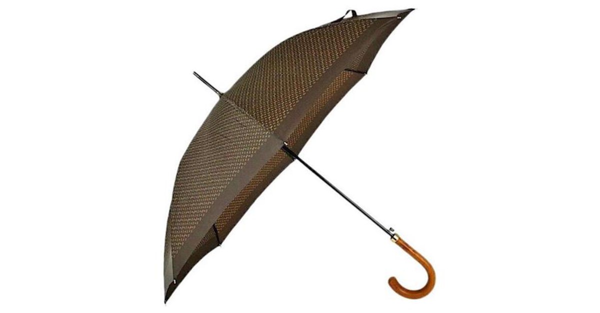 Louis Vuitton Louis Vuitton Monogram Brown Folding Umbrella