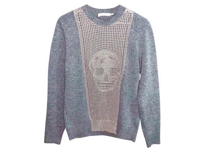 alexander mcqueen sweater skull