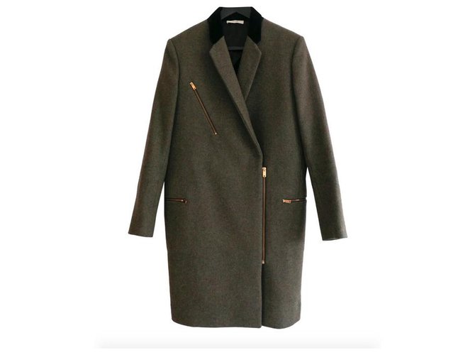 Céline Phoebe Philo's Pre-Fall 2011 Wool & Welvet Crombie