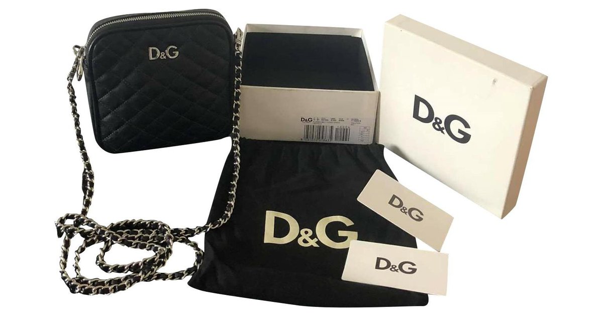 Dolce & Gabbana Lily Glam bag black Leather  - Joli Closet