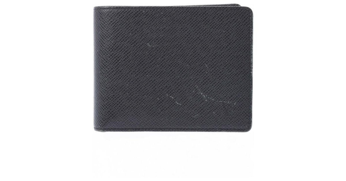 Louis Vuitton Taiga Black Leather ref.203076 - Joli Closet