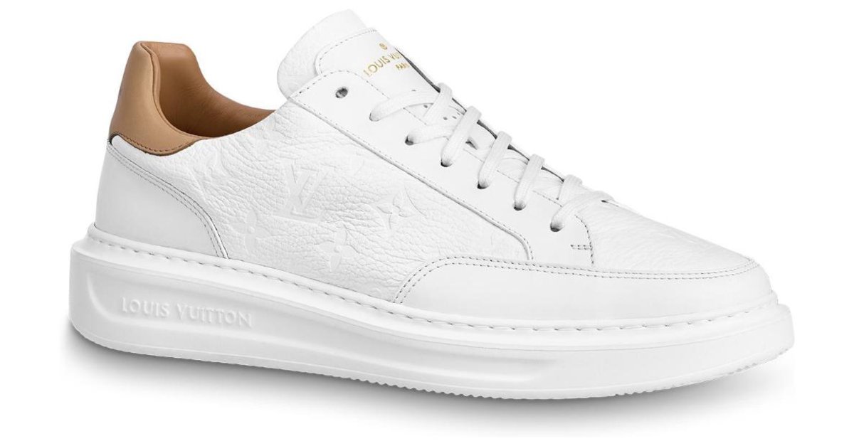 Louis Vuitton Beverly Hills Sneaker White. Size 09.0