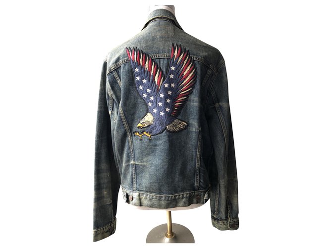 Ralph Lauren Blazers Jackets Blue Denim 