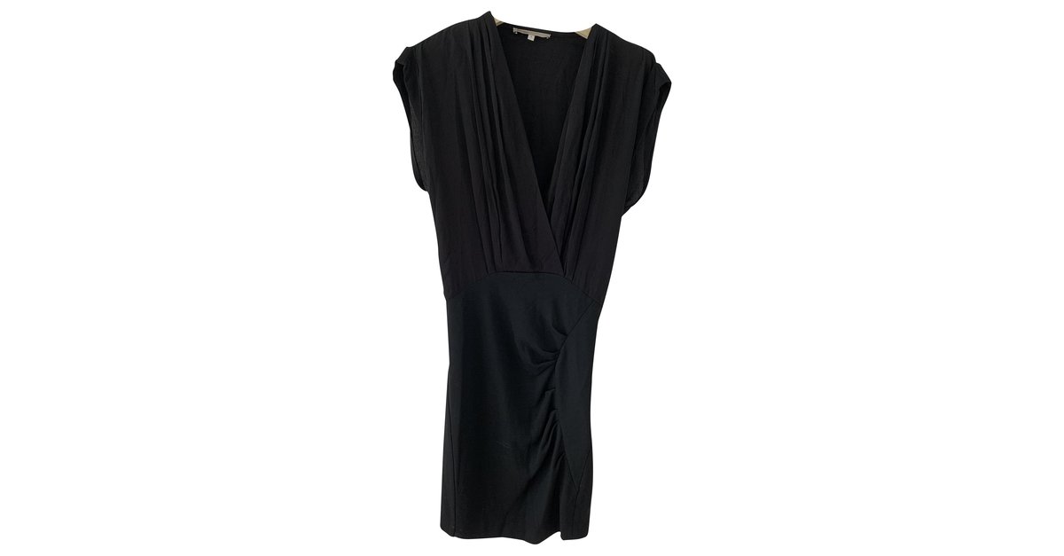 maje black dress