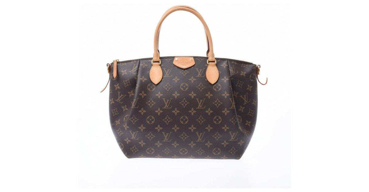 Louis Vuitton Turenne Brown Cloth ref.110311 - Joli Closet