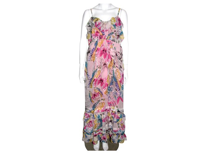 chinese dress ladies Matthew Williamson One Shoulder Maxi Dress with Beaded Belt  weartherunway