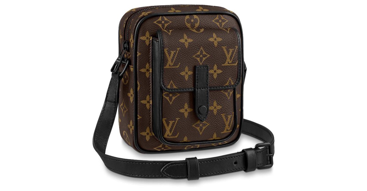 Louis Vuitton LV Christopher PM new Brown Leather ref.563984