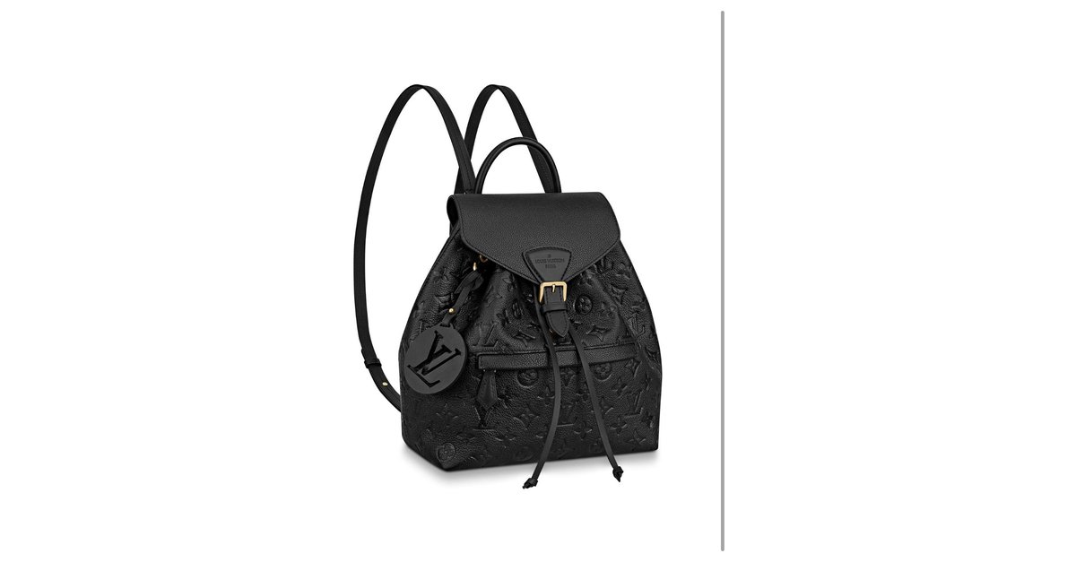 Montsouris Louis Vuitton Backpack Leather ref.31860 - Joli Closet