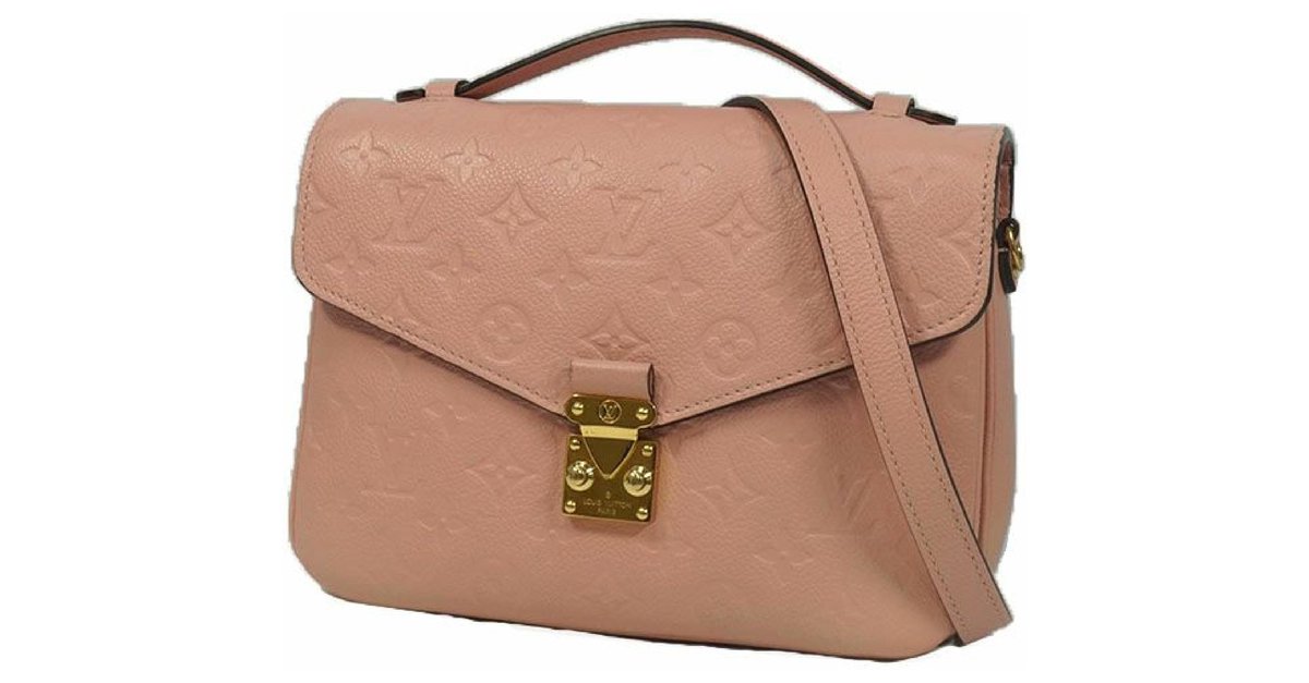 LOUIS VUITTON Pochette Metis MM Womens handbag M44018 rose Poudre  ref.210028 - Joli Closet
