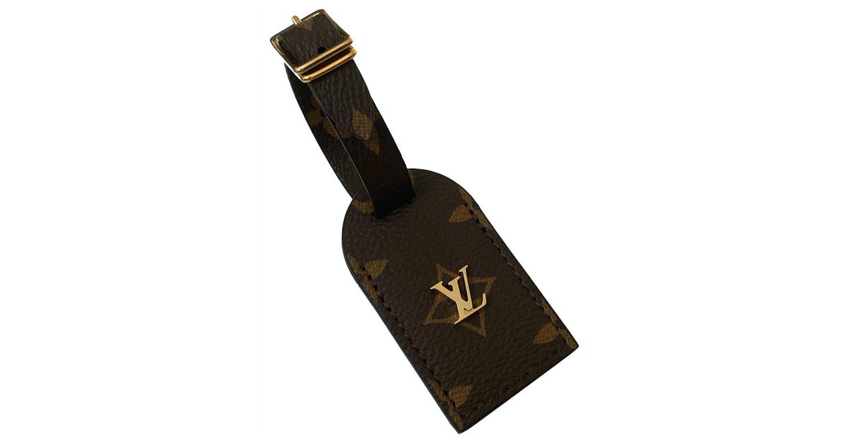 Louis Vuitton Monogram Luggage Tag - Brown Bag Accessories, Accessories -  LOU683030