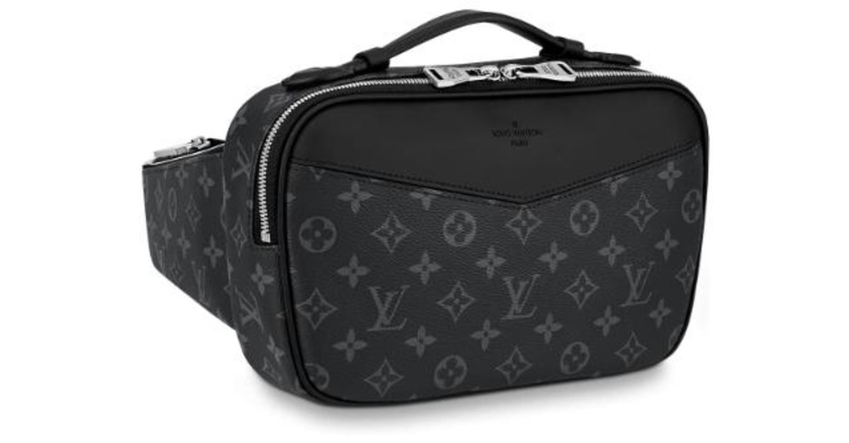 Louis Vuitton Explorer Monogram Eclipse Canvas Briefcase Bag - The Lux  Portal