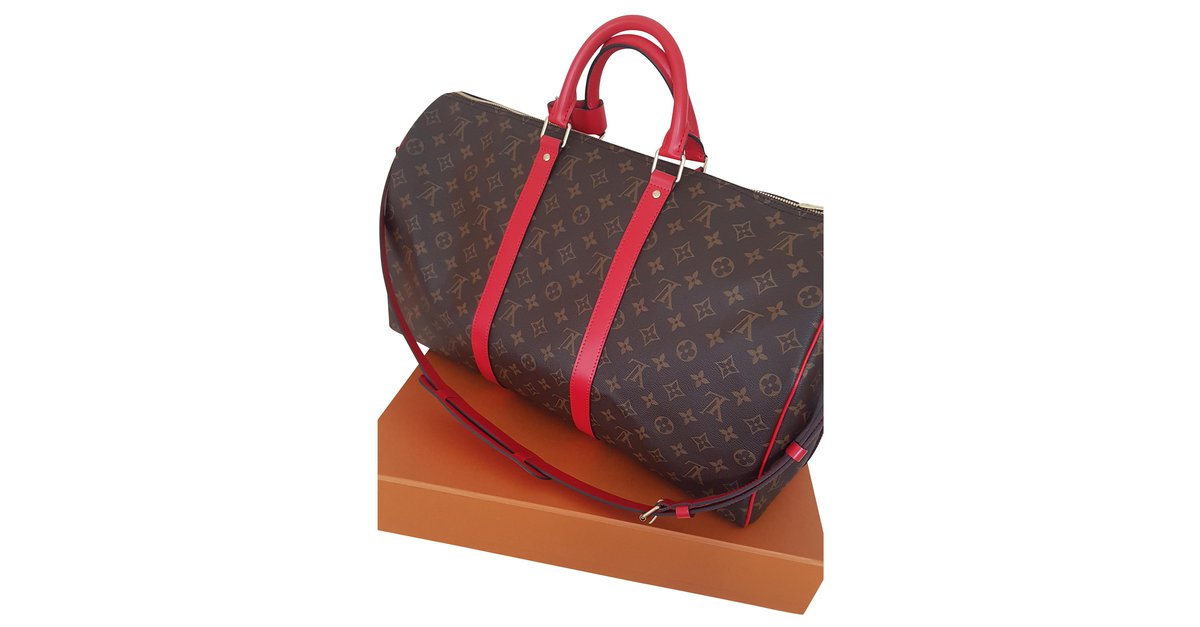 Louis Vuitton Backpacks Brown Cloth ref.255005 - Joli Closet