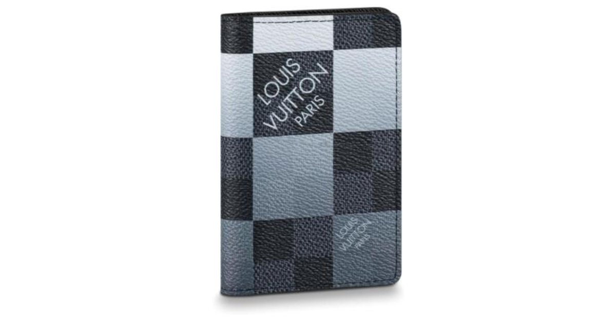 Louis Vuitton Galaxy Pocket organiser Silvery Multiple colors Grey Monogram  Leather ref.1016645 - Joli Closet