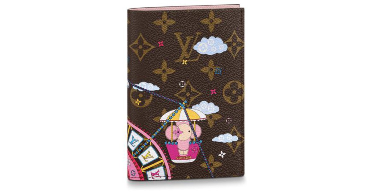 Louis Vuitton Vivienne Fun Fair Passport Holder Monogram