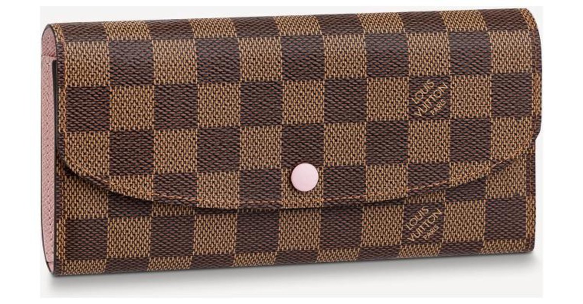 Louis Vuitton LV Emilie wallet new Brown Leather ref.223313 - Joli Closet