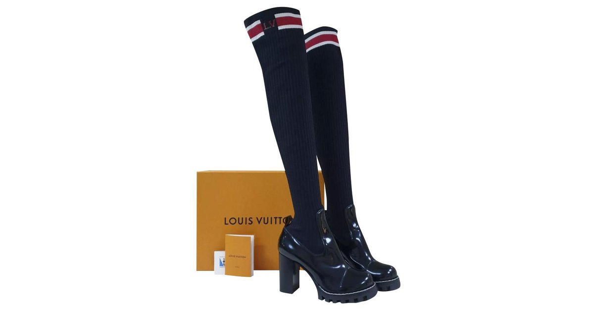 Louis Vuitton Knee-High Boots