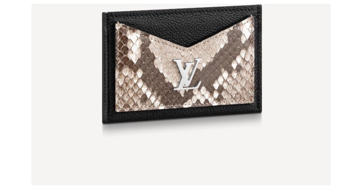 Louis Vuitton LockMe Card Holder