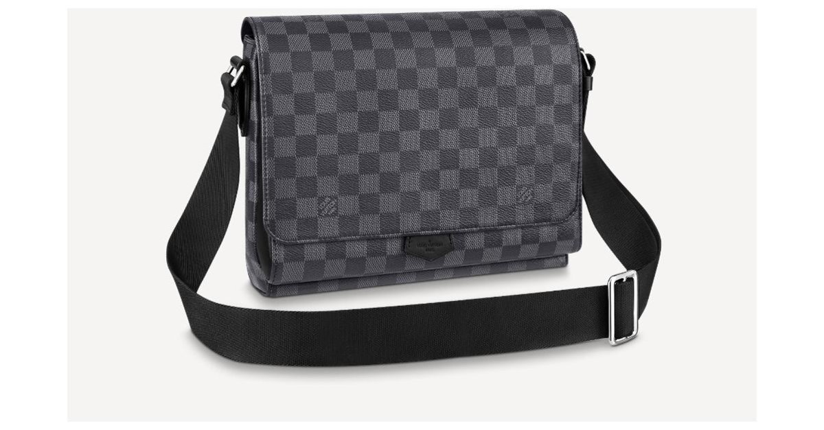Las mejores ofertas en Louis Vuitton gris hombre bolsos mensajero