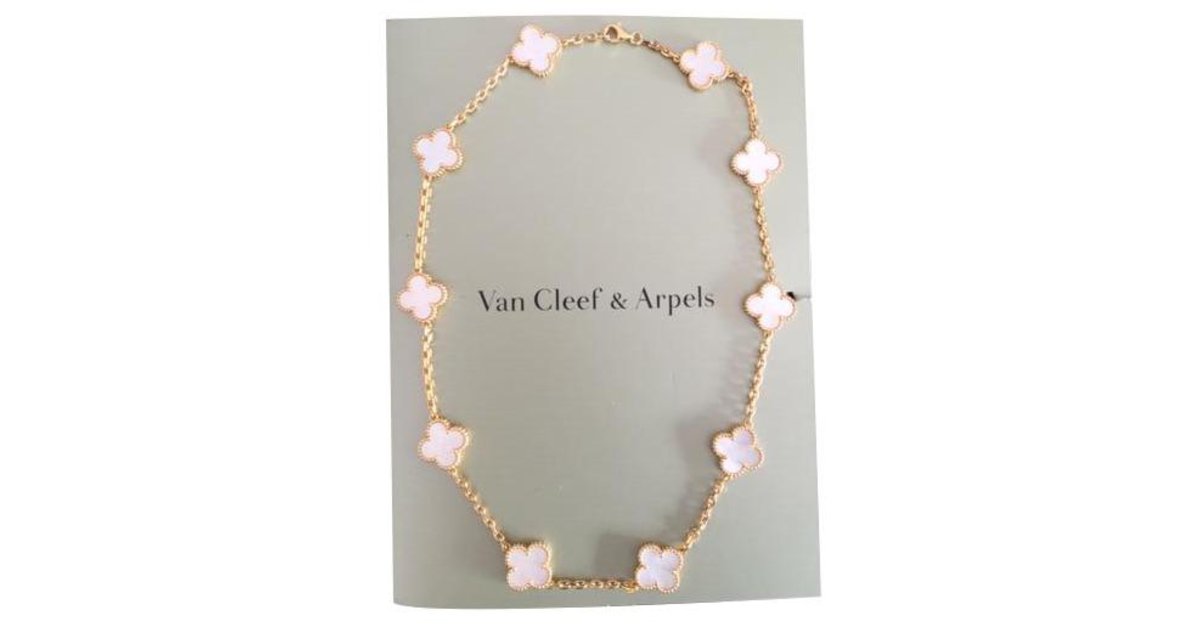 Van Cleef & Arpels Vintage Necklace Golden Yellow gold ref.77363