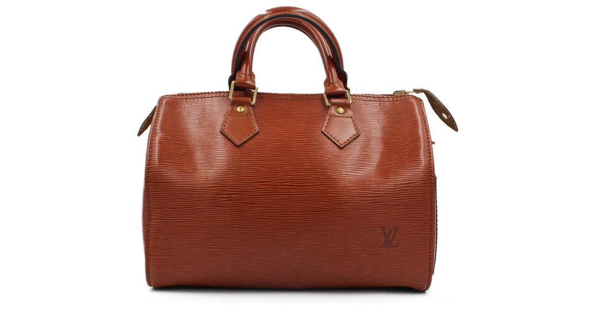 Louis Vuitton 2000's Epi leather Speedy handbag Orange ref.235206 - Joli  Closet